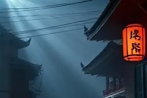 青春动画《夏至回声》校园天台晚霞