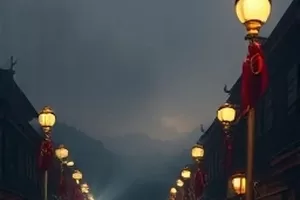 科幻片《齿轮之城》机械城市俯瞰图